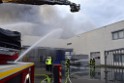 Grossbrand Halle Troisdorf Kriegsdorf Junkersring P168